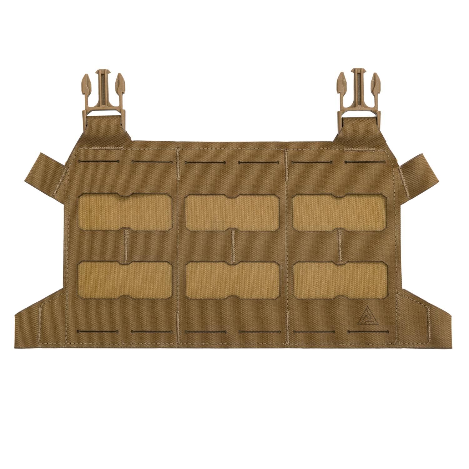 Skeletonized Plate Carrier Flap — detail shot — Ace Link Armor