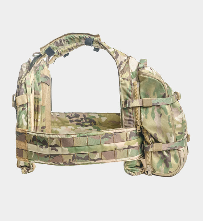 HRT Zip-On Medium Pack — rear view — Ace Link Armor