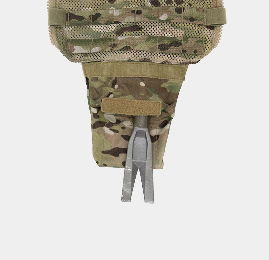 NOBLE Charge Back Panel — open view — Ace Link Armor