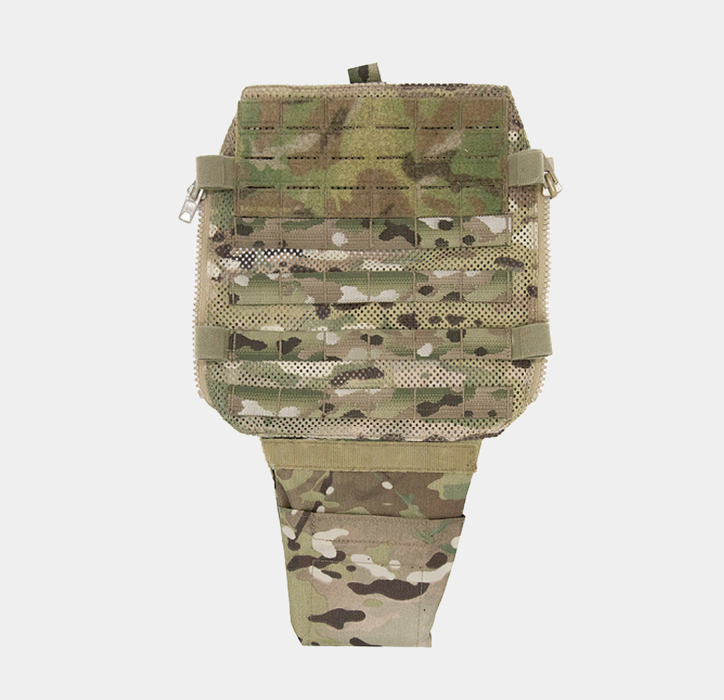 NOBLE Charge Back Panel — front view — Ace Link Armor