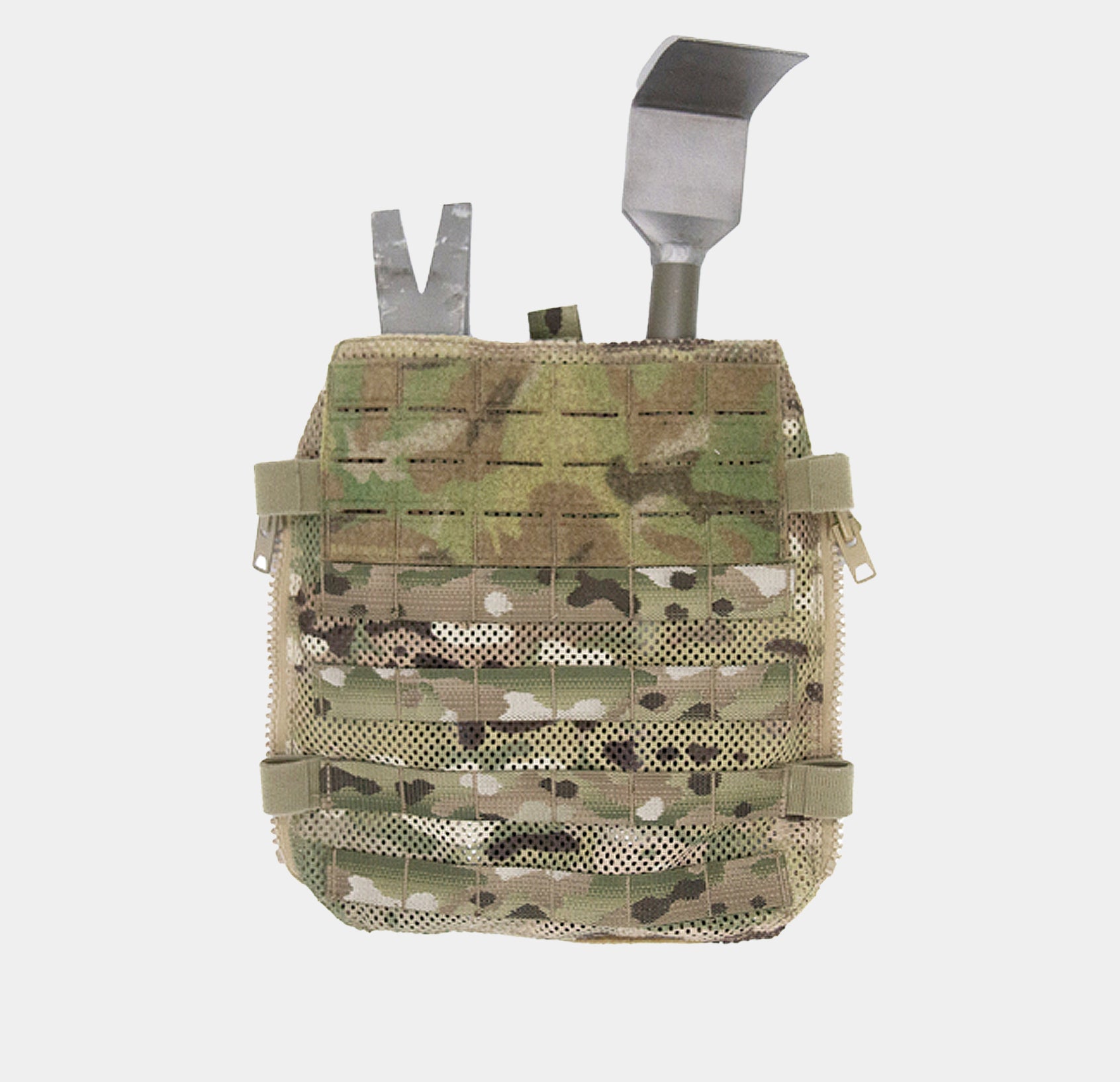 NOBLE Charge Back Panel — angled view — Ace Link Armor