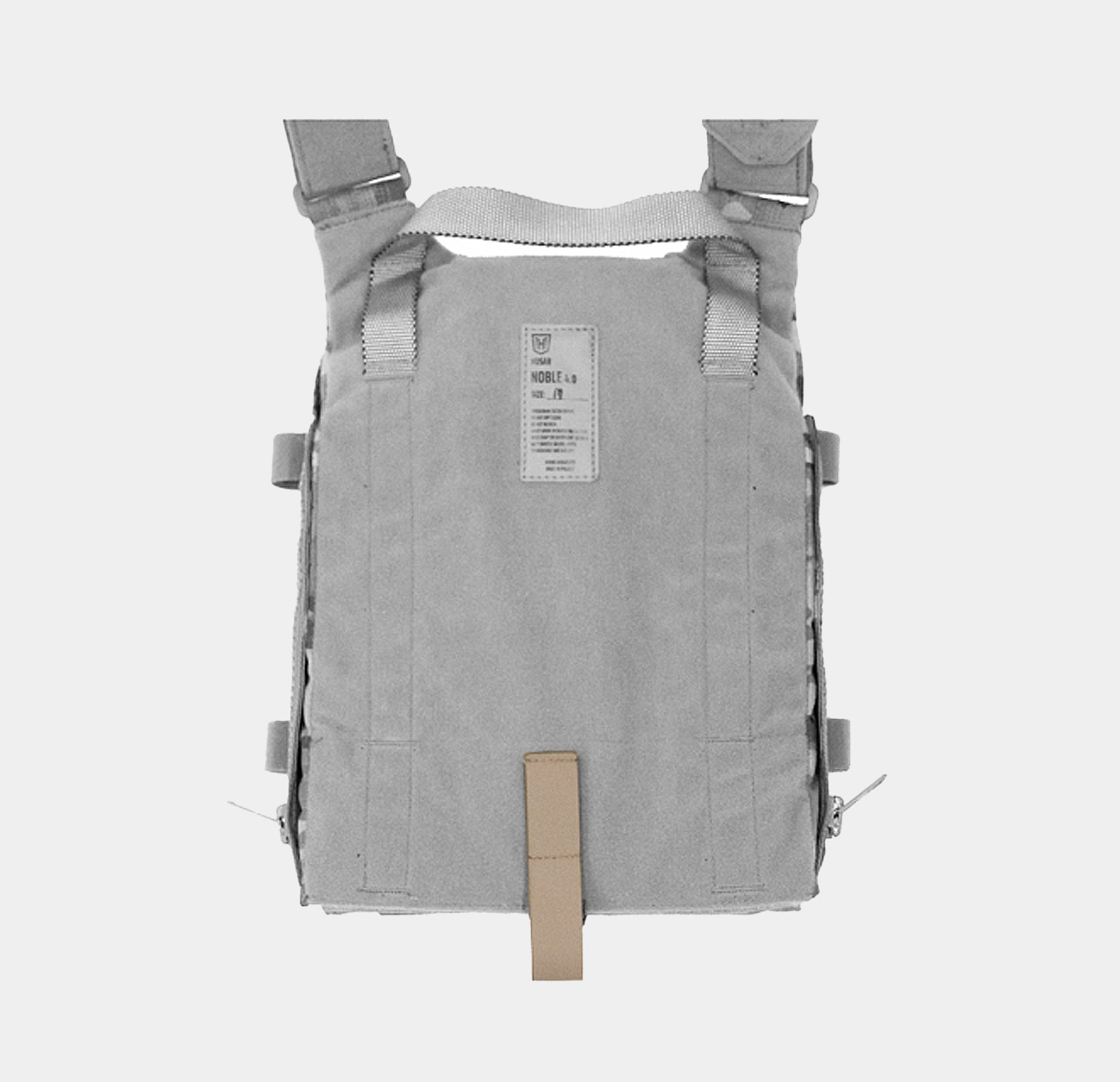 NOBLE Charge Back Panel — installed view — Ace Link Armor