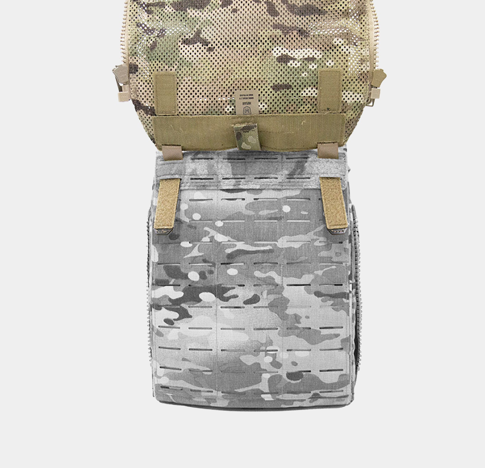 NOBLE Charge Back Panel — rear view — Ace Link Armor