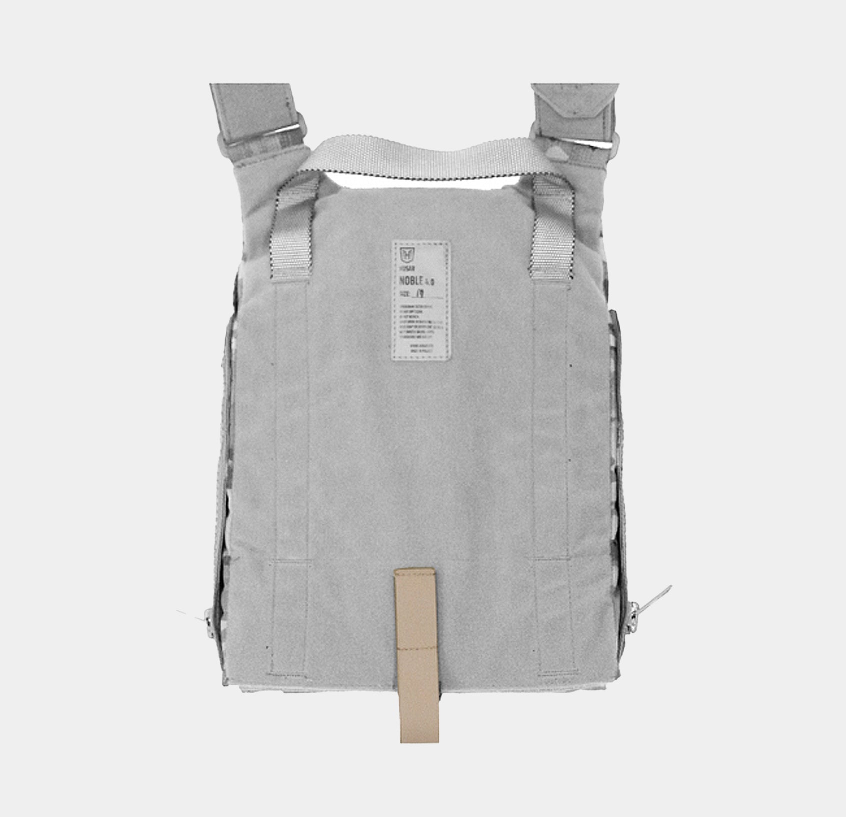 NOBLE Low Profile Back Panel — installed view — Ace Link Armor