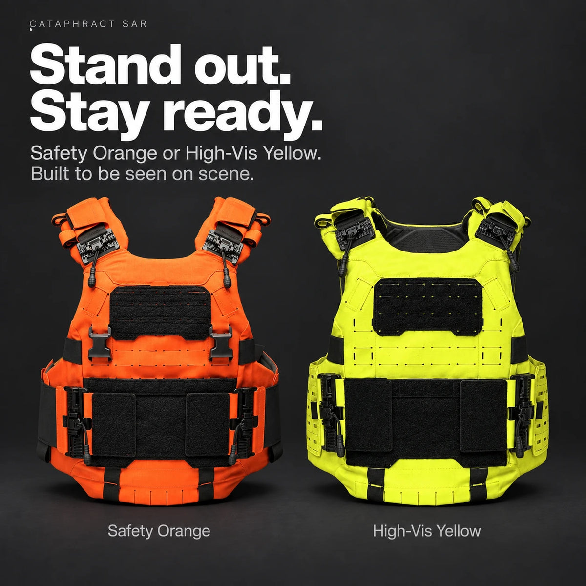 Cataphract SAR Bulletproof Vest feature detail 1 — Level 3A soft armor panel coverage — Ace Link Armor