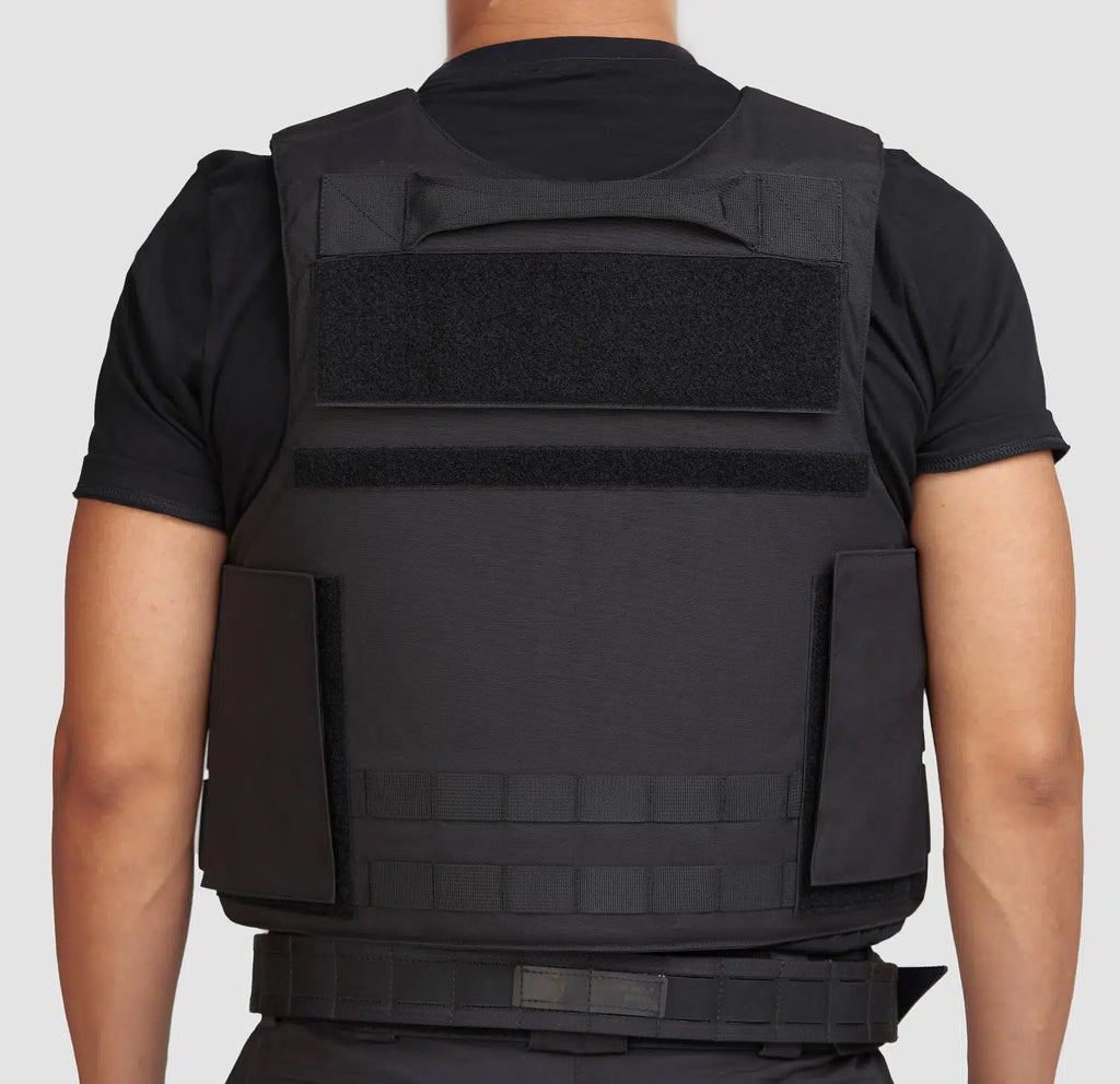 Livewire Vest configuration view — plate-ready Level IIIA law enforcement body armor — Ace Link Armor
