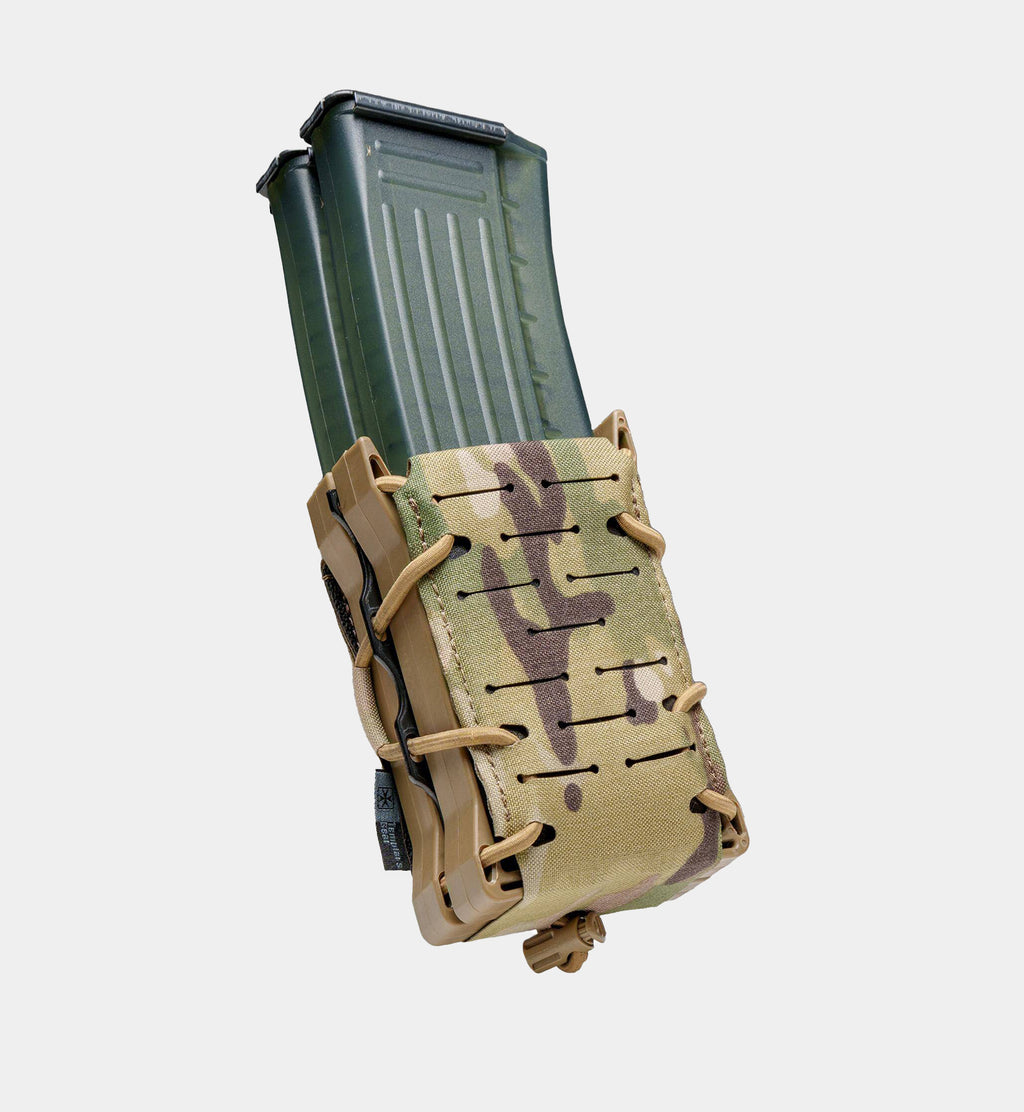 Rifle Advanced DFMR Double Magazine Pouch — product view — Ace Link Armor