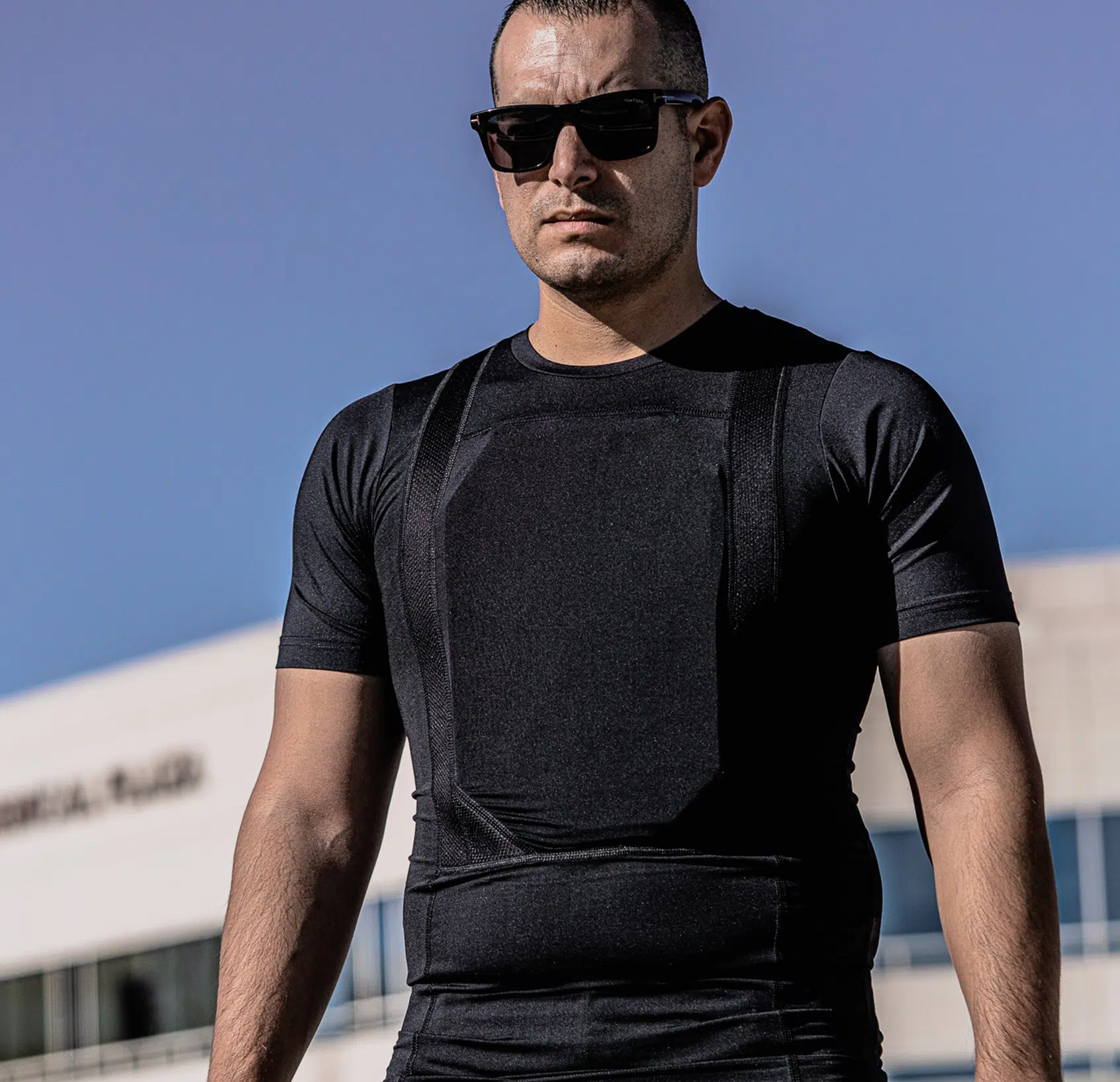 Bulletproof T-Shirt Carrier — panel interior — Ace Link Armor