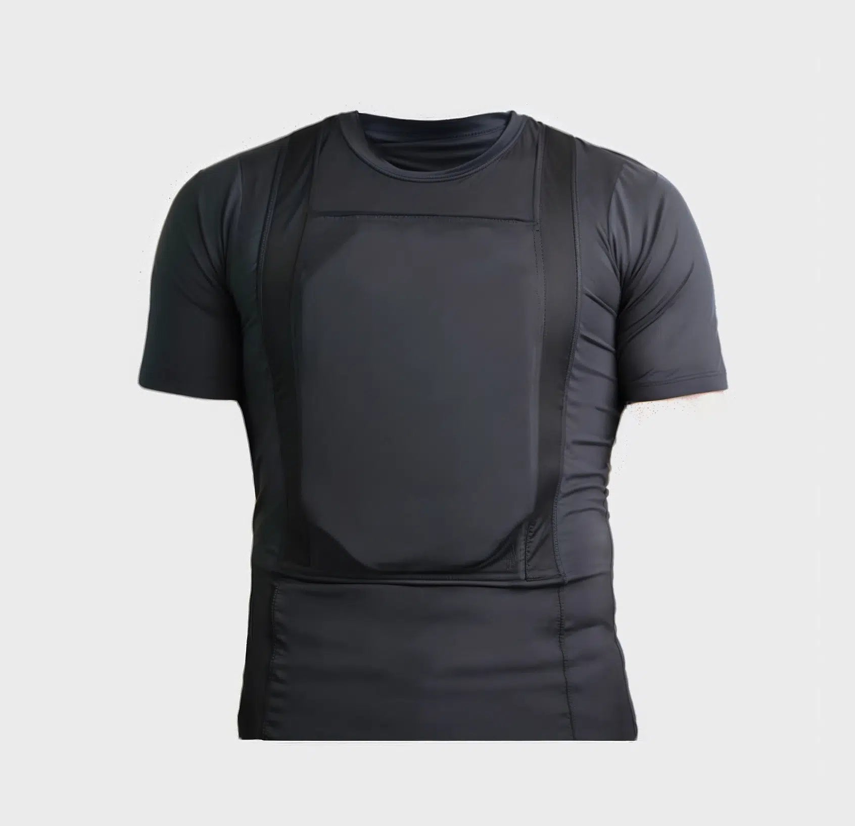 Bulletproof T-Shirt Carrier Only — front view — Ace Link Armor