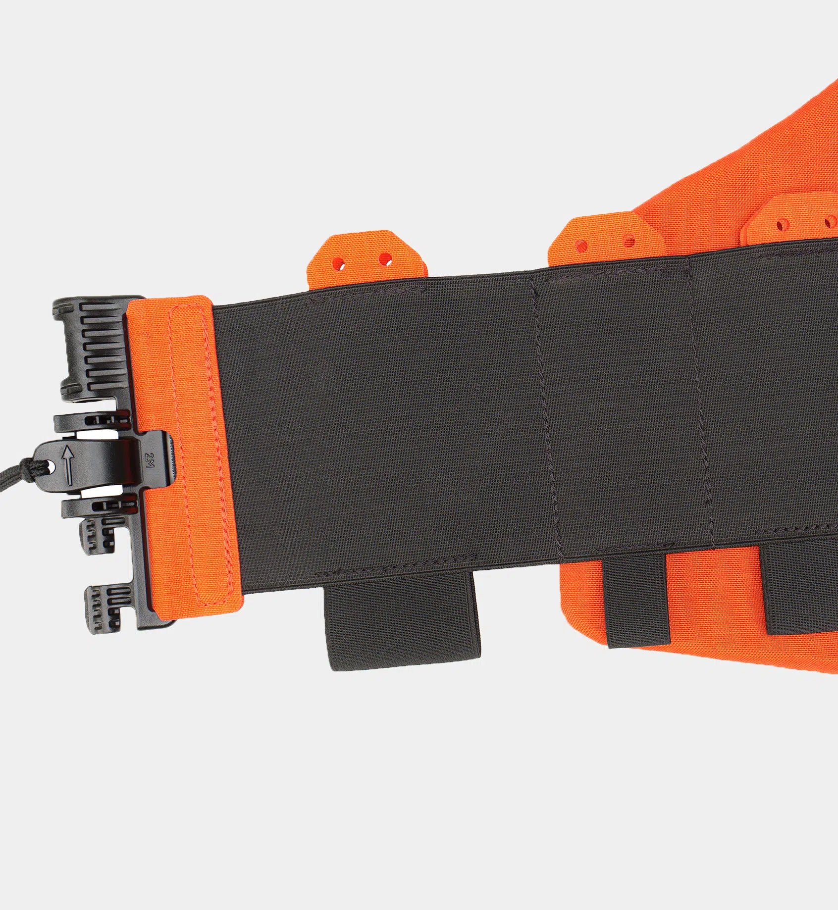Cataphract SAR Vest Carrier configuration detail — hi-vis search and rescue vest carrier — Ace Link Armor