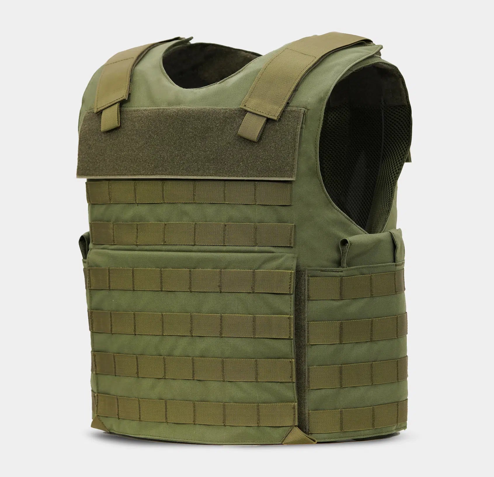 Comp-28 Vest profile view — Level IIIA tactical load-bearing body armor — Ace Link Armor