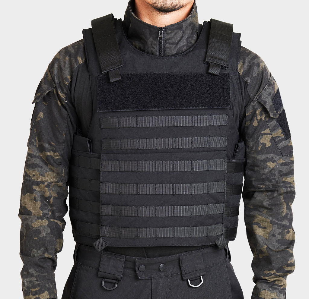 Comp-28 Load-Bearing Tactical Vest Carrier — MOLLE detail — Ace Link Armor
