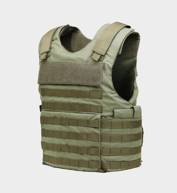 Comp-28 Load-Bearing Tactical Vest Carrier — angled view — Ace Link Armor