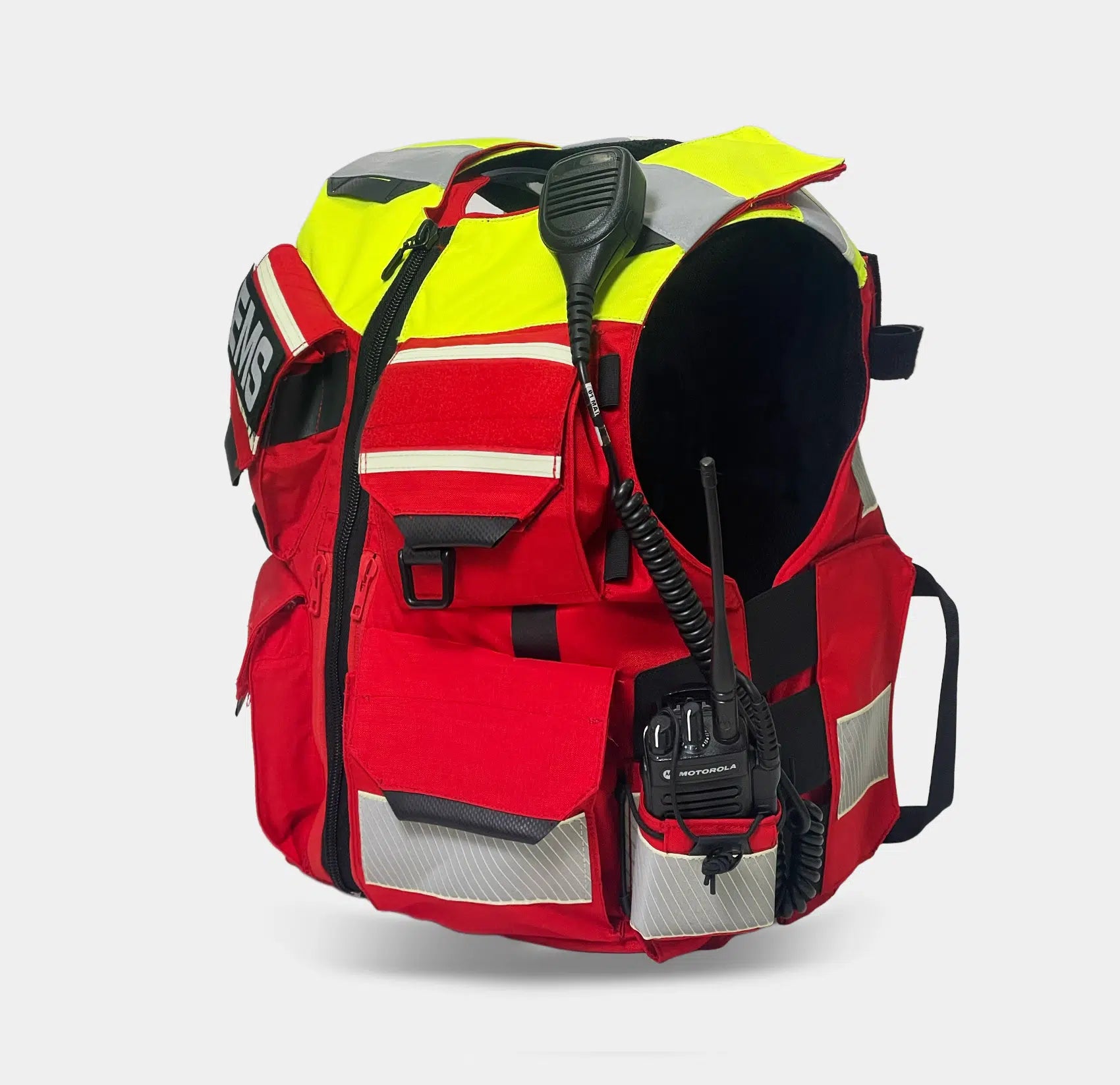 EMS Vest Carrier fit view on paramedic — Ace Link Armor