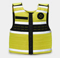 High-Vis Bulletproof Vest — Level IIIA reflective safety body armor hero view — Ace Link Armor