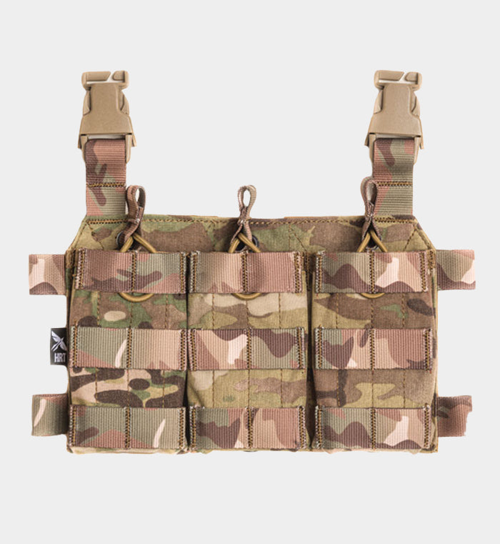 HRT Triple-AR Placard — front view — Ace Link Armor