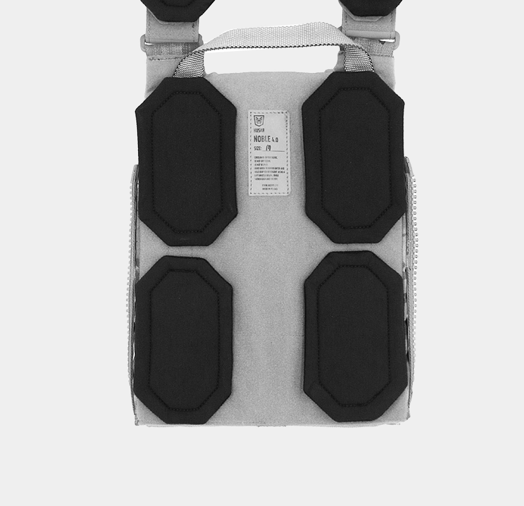 NOBLE Comfort Pad Set — installed view — Ace Link Armor