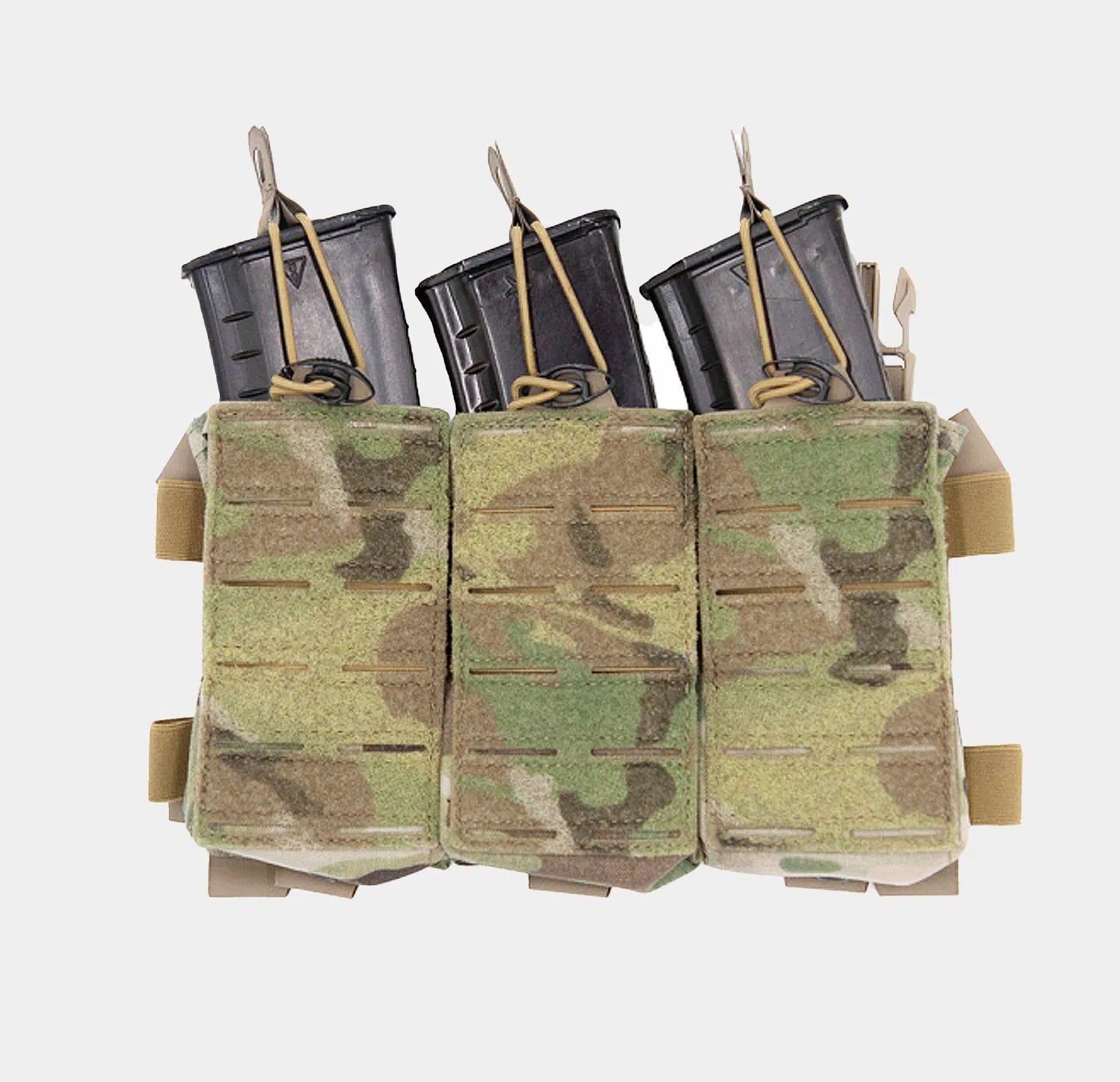 NOBLE Hybrid Rifle Front Flap — side view — Ace Link Armor