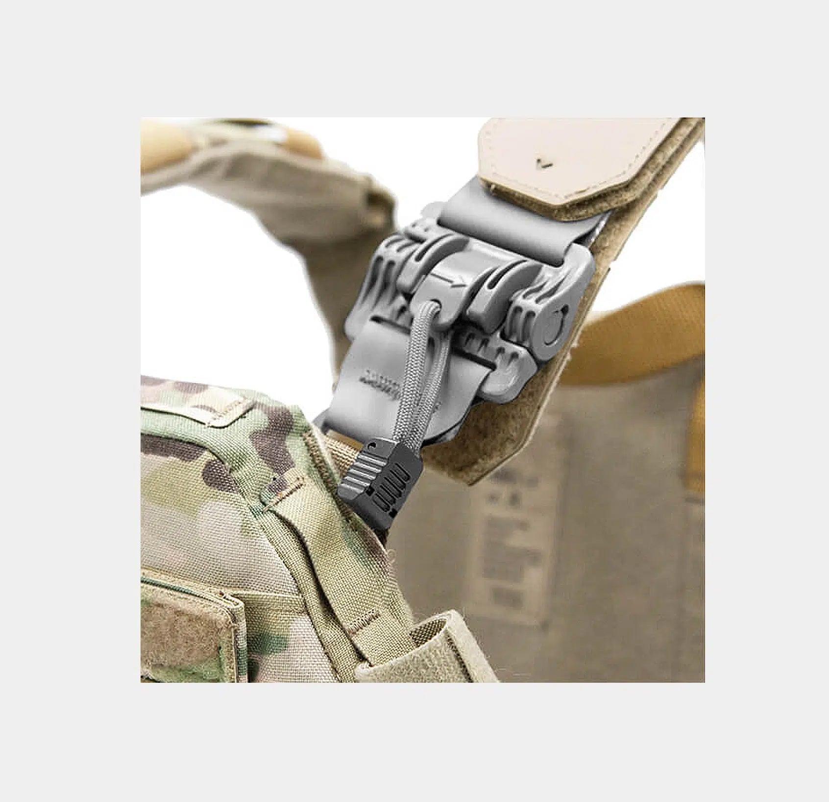NOBLE Shoulder Mounts — installed view 3 — Ace Link Armor