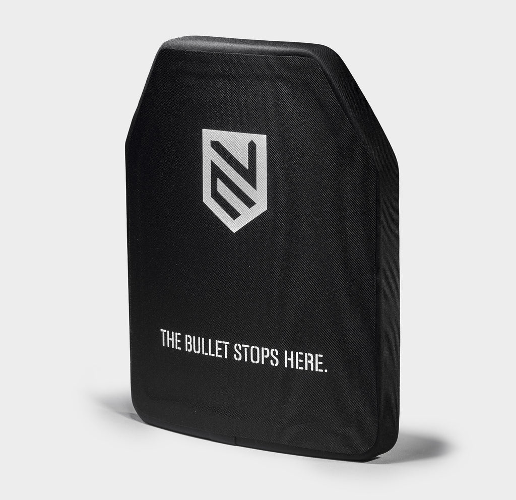 Level 3+ RF2 Special Threat Armor Plate 10x12 Single-Curve front view — Ace Link Armor