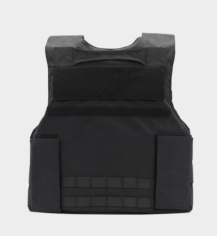Patrol Vest Carrier — rear view — Ace Link Armor