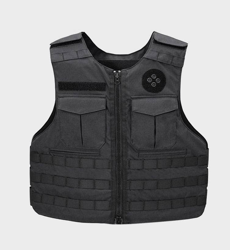 Livewire Vest Carrier Black — side view — Ace Link Armor