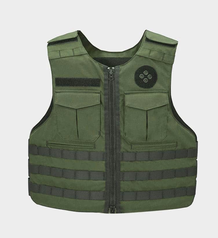 Livewire Vest Carrier OD Green — front view — Ace Link Armor