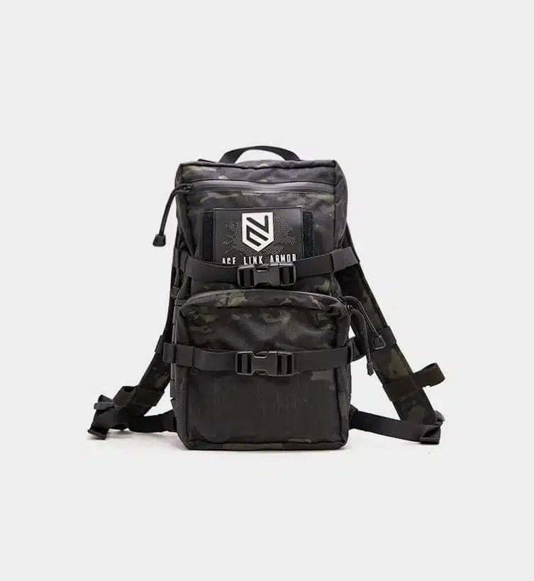 M.A.P. Pack MOLLE Backpack — rear view — Ace Link Armor