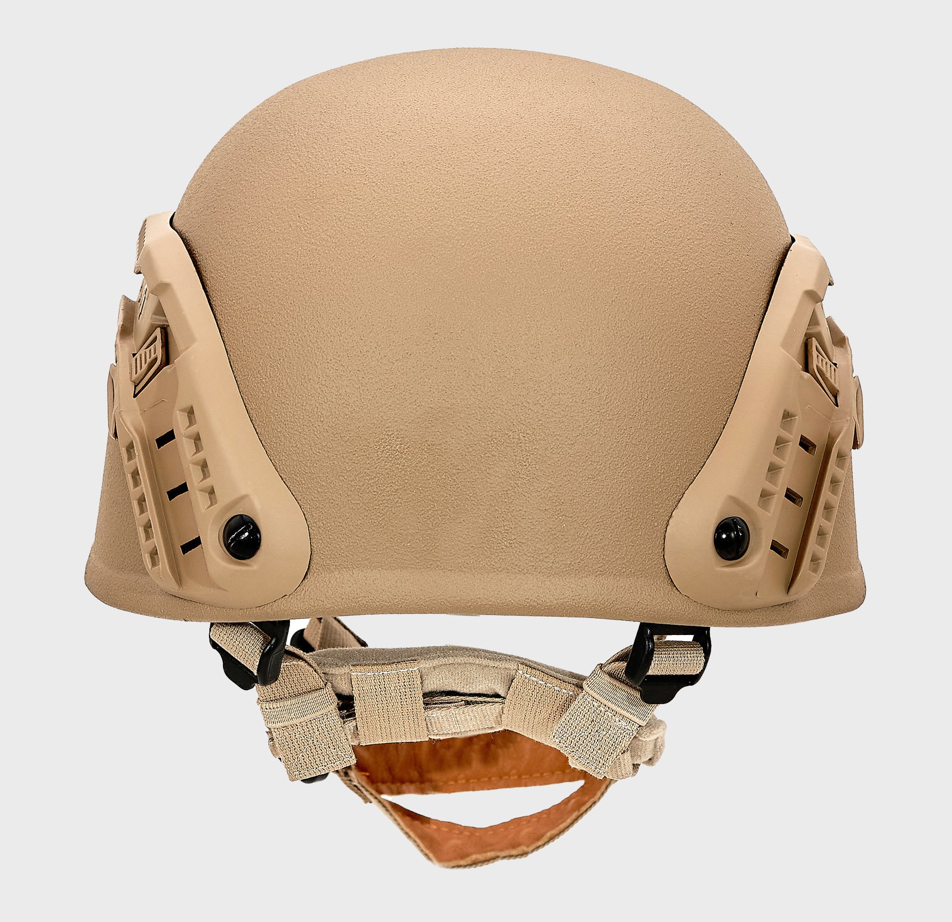 MICH Combat Level 3A Ballistic Helmet Coyote Brown — profile detail — Ace Link Armor