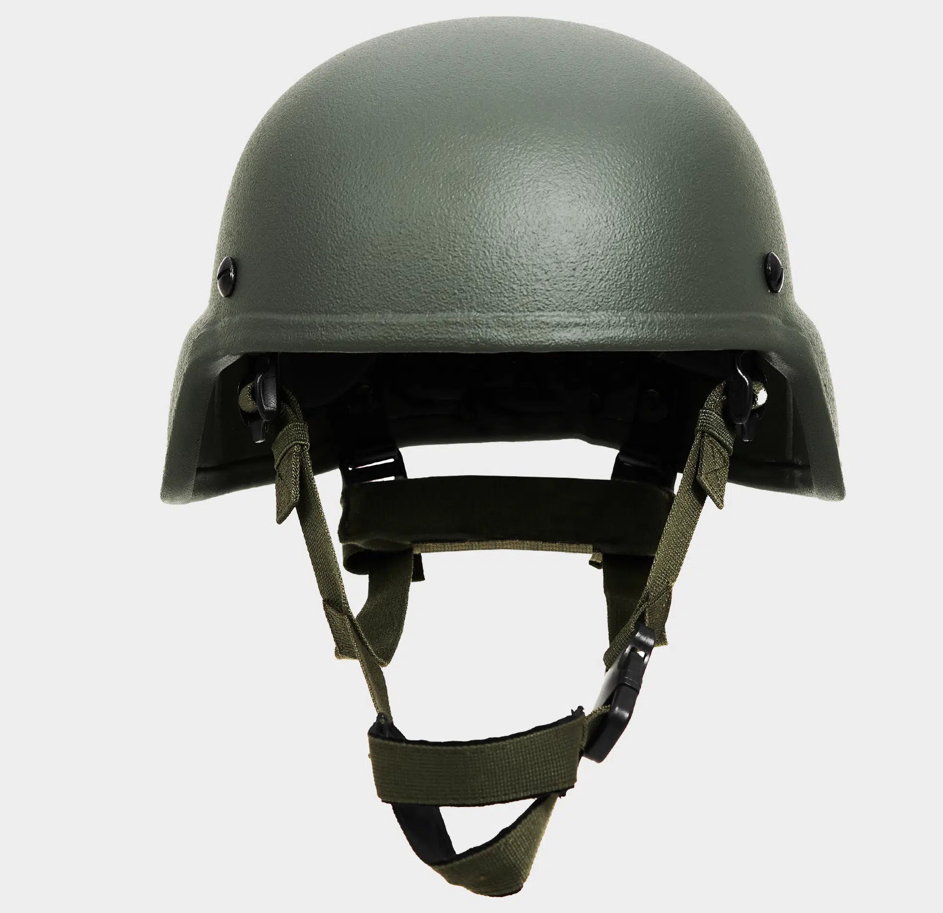 MICH Level 3A Ballistic Helmet OD Green — rear view — Ace Link Armor