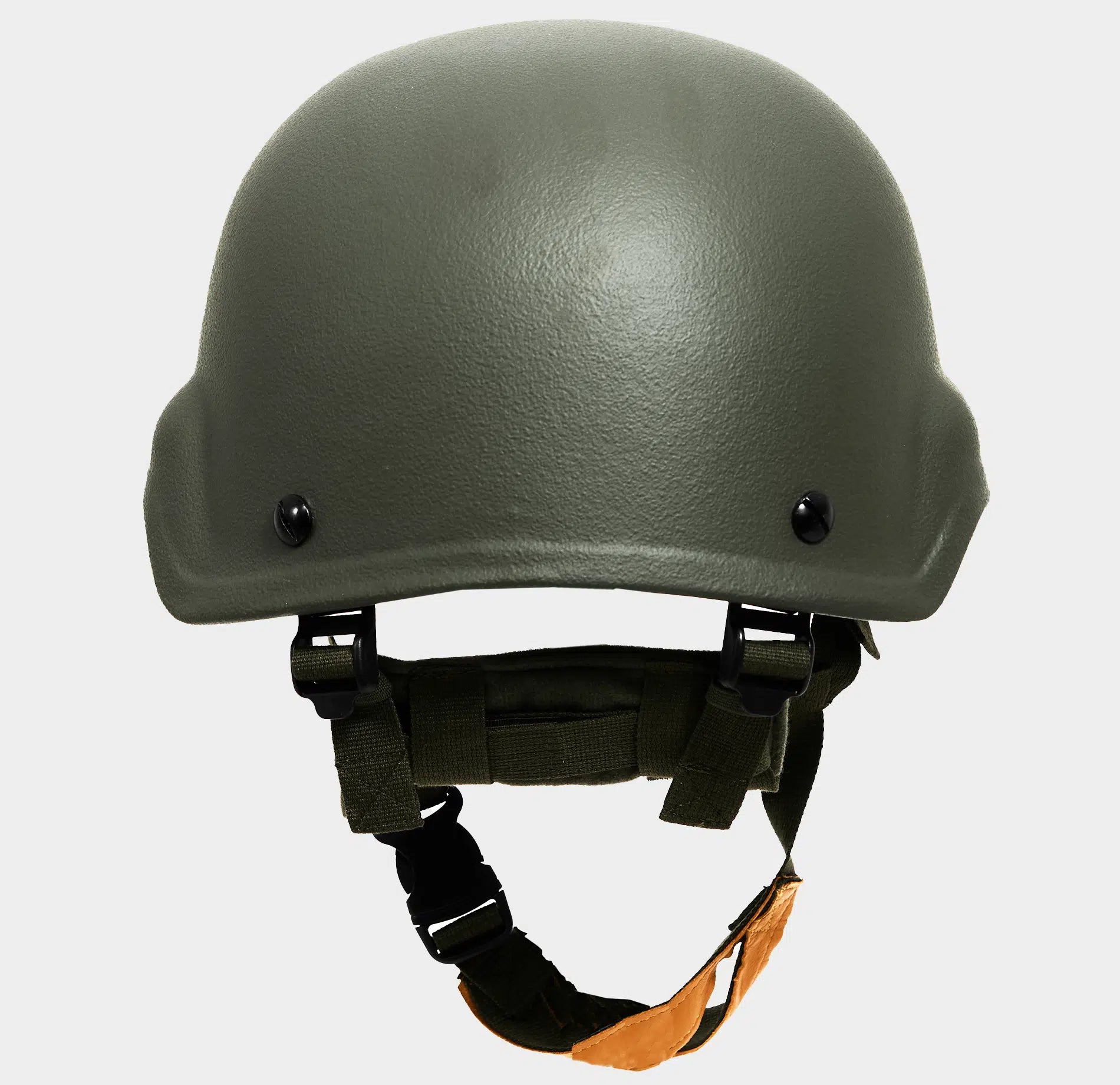 PASGT Level 3A Ballistic Helmet OD Green — profile detail — Ace Link Armor