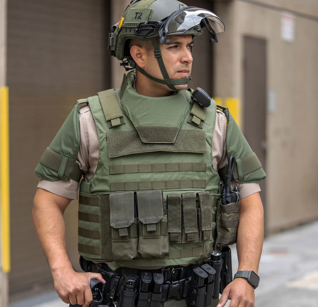 M.S.O.V. Vest format view — Level IIIA modular special operations body armor — Ace Link Armor