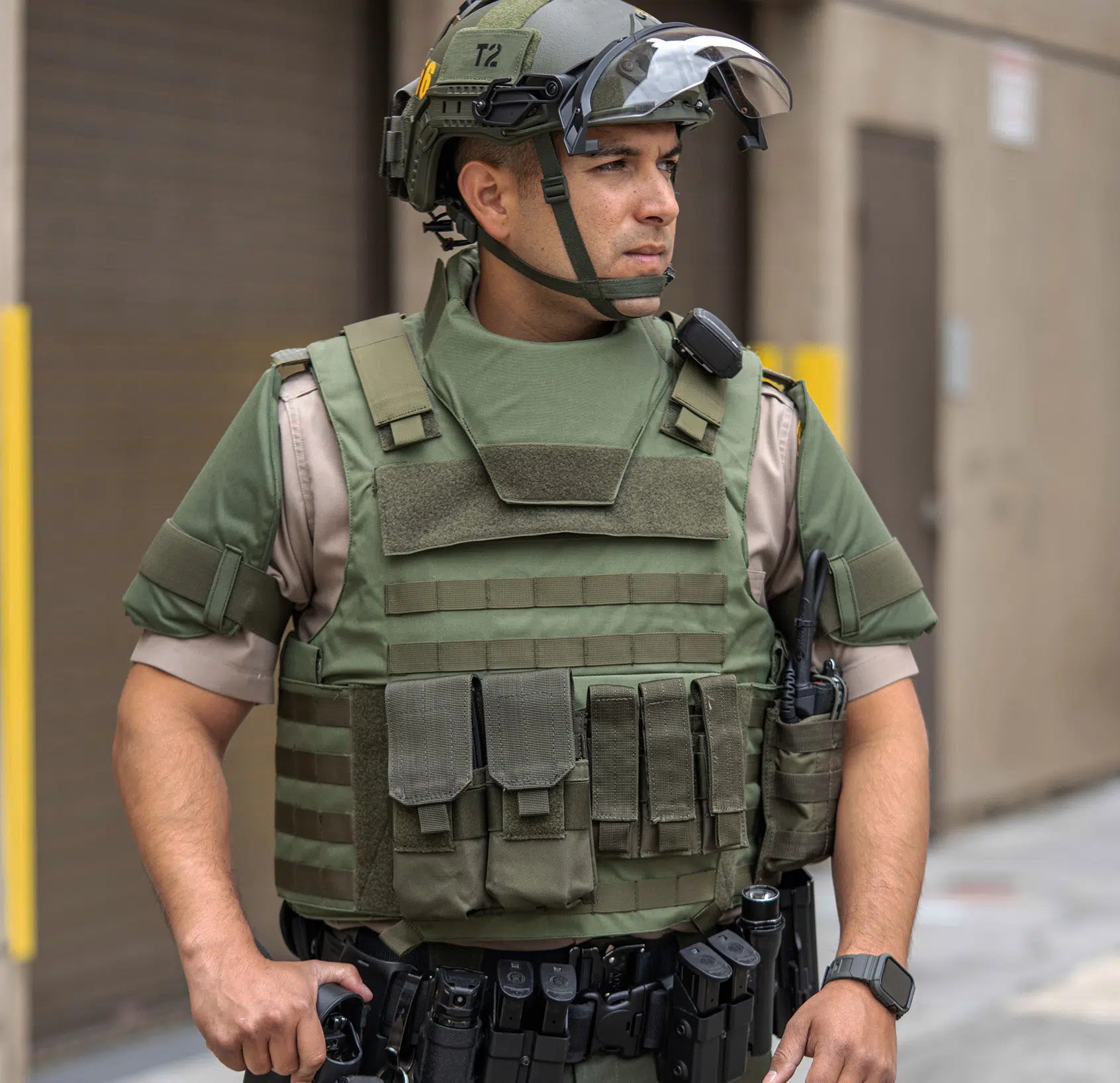 M.S.O.V. Vest format view — Level IIIA modular special operations body armor — Ace Link Armor