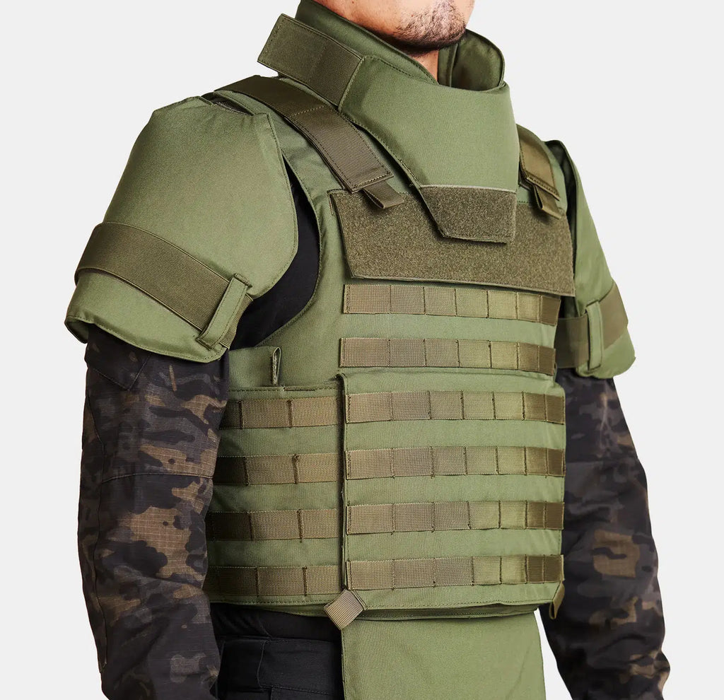 M.S.O.V. Special Operations Bulletproof Vest — Level IIIA full body coverage tactical body armor hero — Ace Link Armor