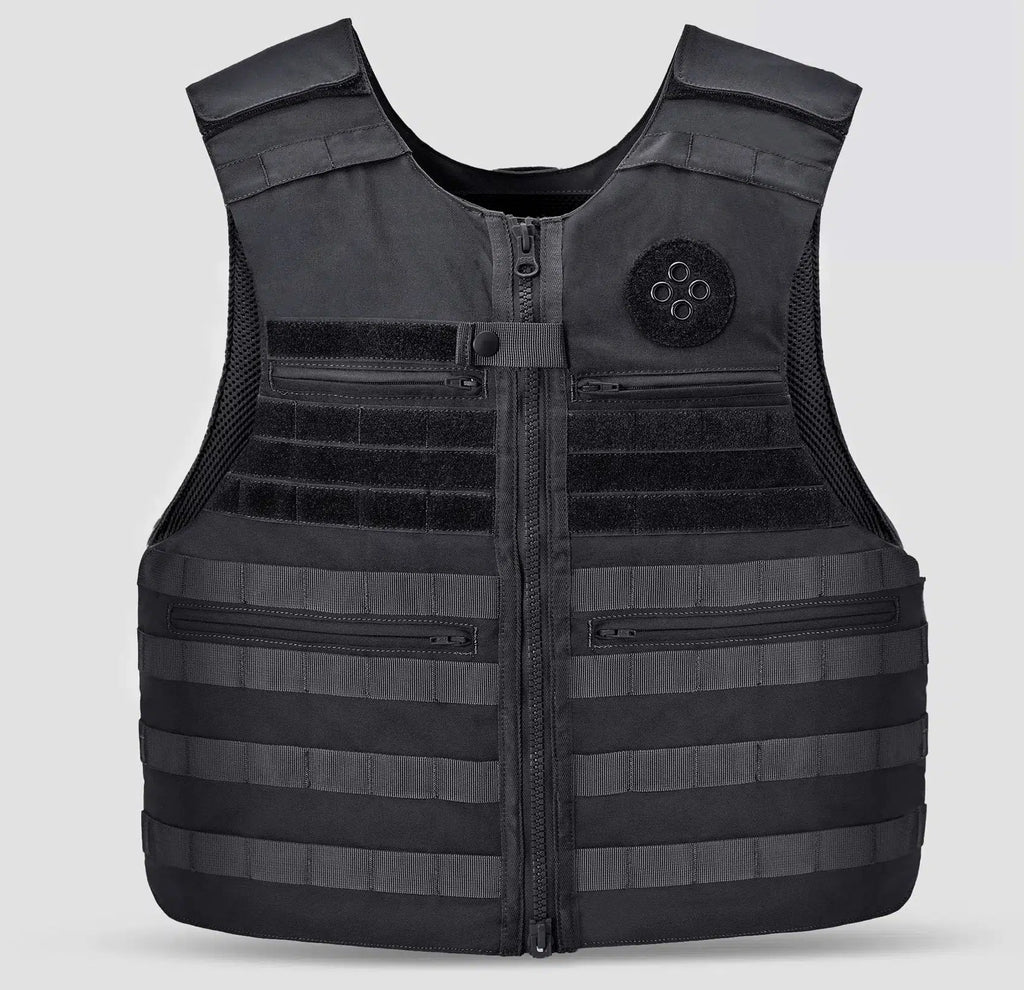 Patrol Vest worn by officer — police duty body armor on duty — Ace Link Armor Level IIIA