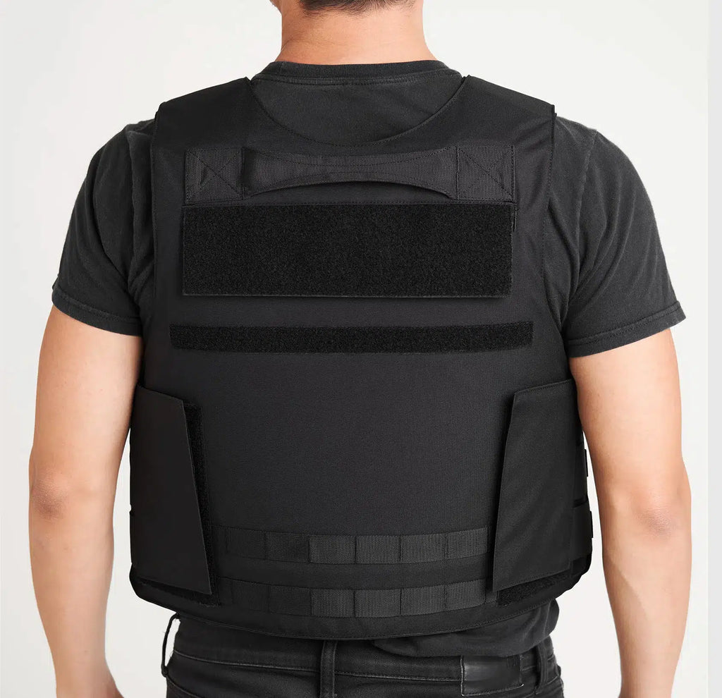Patrol Bulletproof Vest configuration view — Level IIIA police duty body armor — Ace Link Armor
