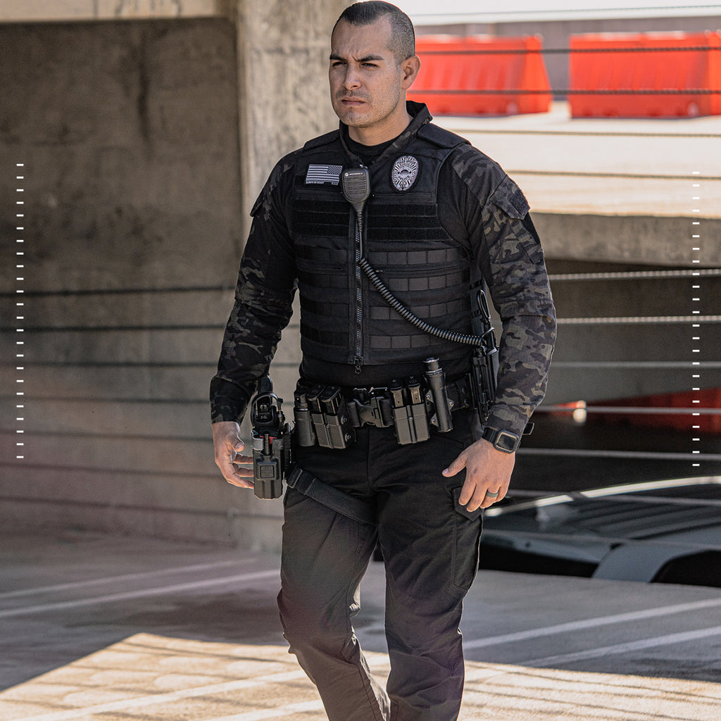 Patrol Bulletproof Vest gallery image 3 — Level 3A police duty body armor — Ace Link Armor