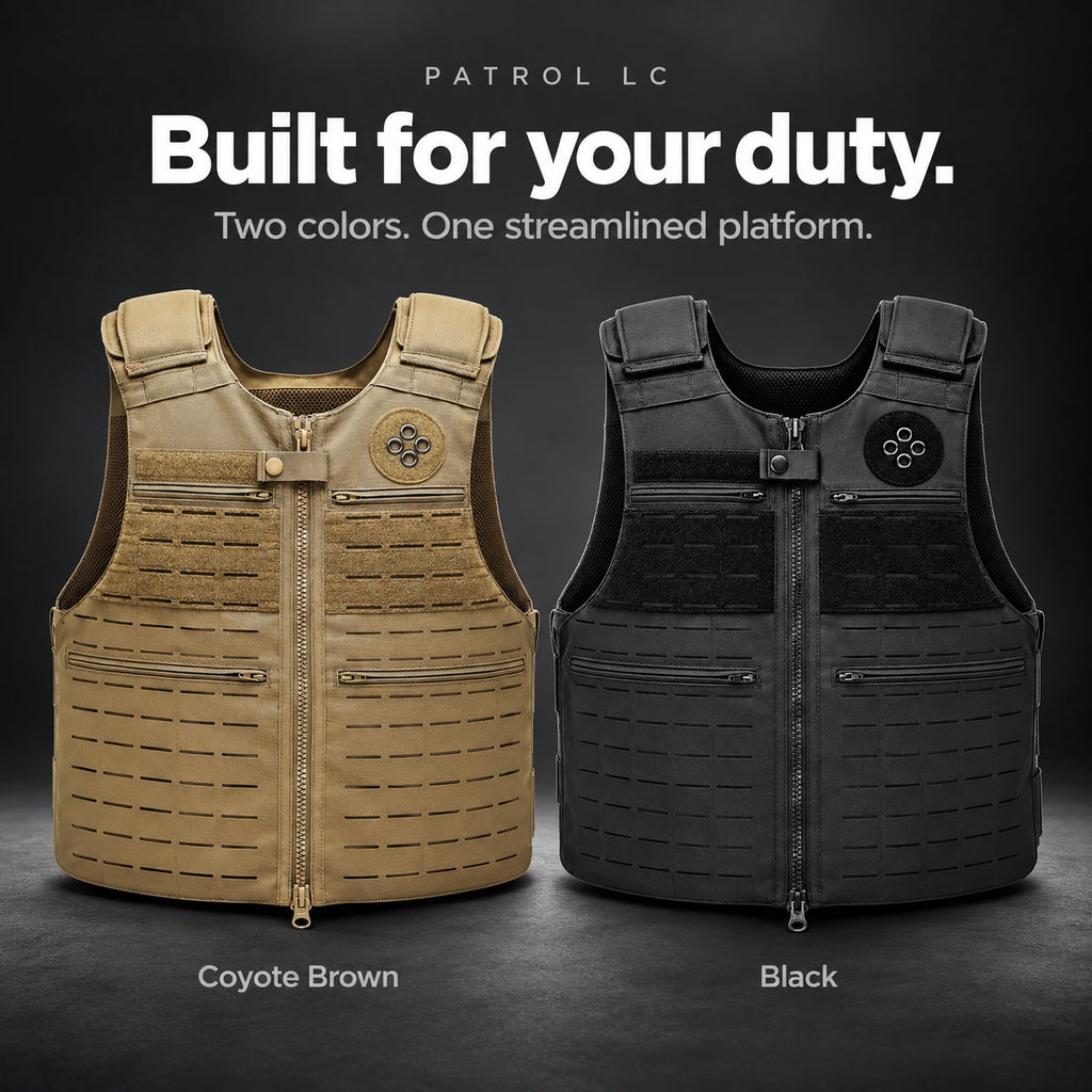 Patrol LC Bulletproof Vest feature detail 8 — Level 3A laser-cut police duty body armor — Ace Link Armor