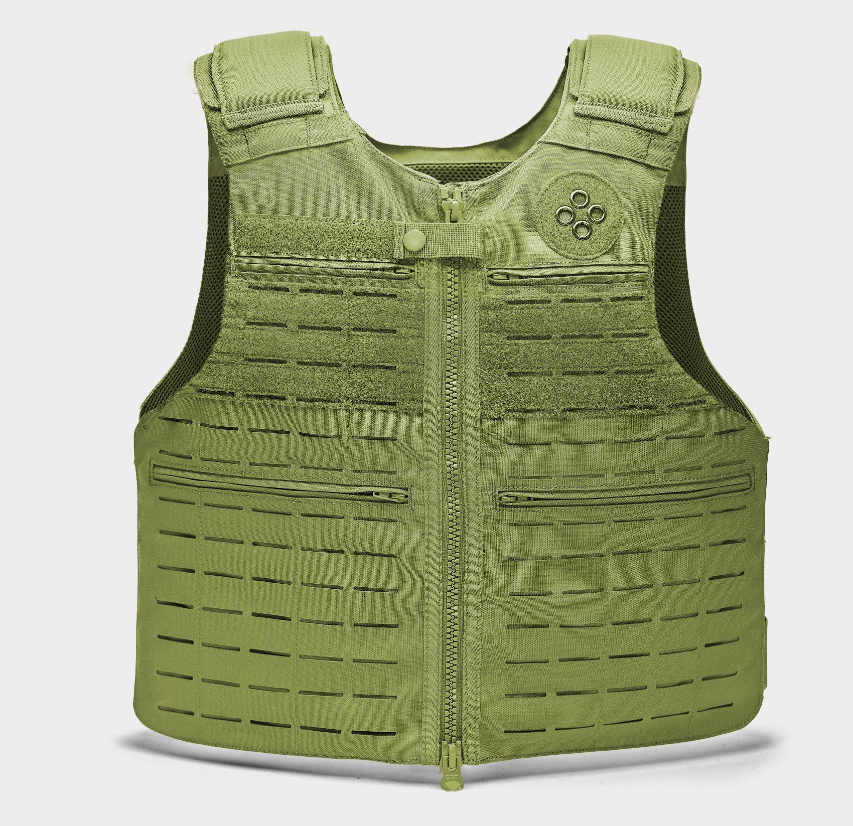 Patrol Laser-Cut Vest Carrier — detail shot — Ace Link Armor