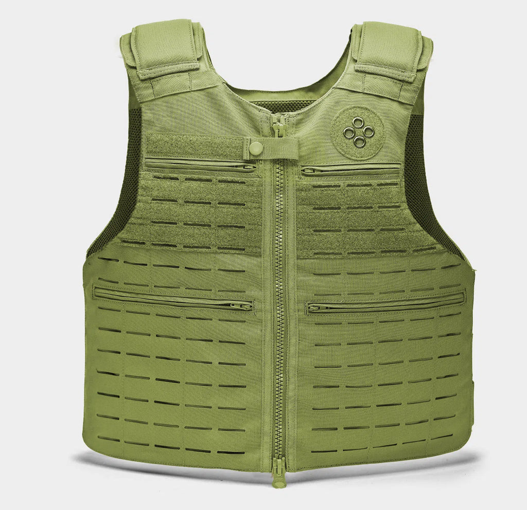 Patrol LC Vest detail shot — Level IIIA laser-cut police duty body armor — Ace Link Armor