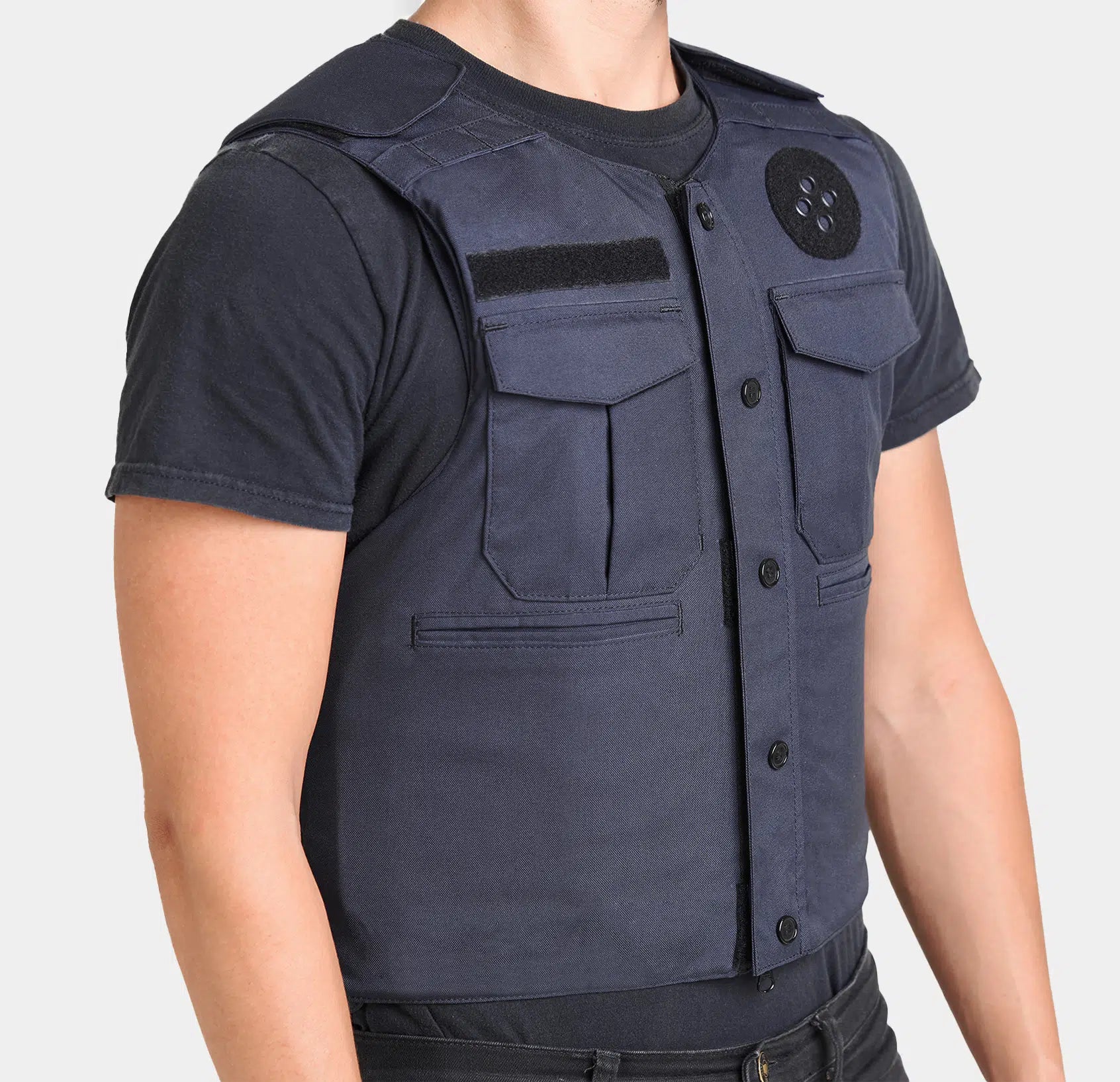 Primer Bulletproof Vest — Level IIIA uniform police body armor, hero view — Ace Link Armor