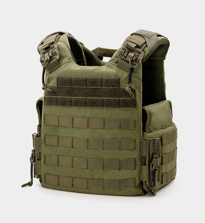 Quadrelease Ultra 2.0 11x14" Tactical Plate Carrier with Armor Plates & Side Armor Bundle