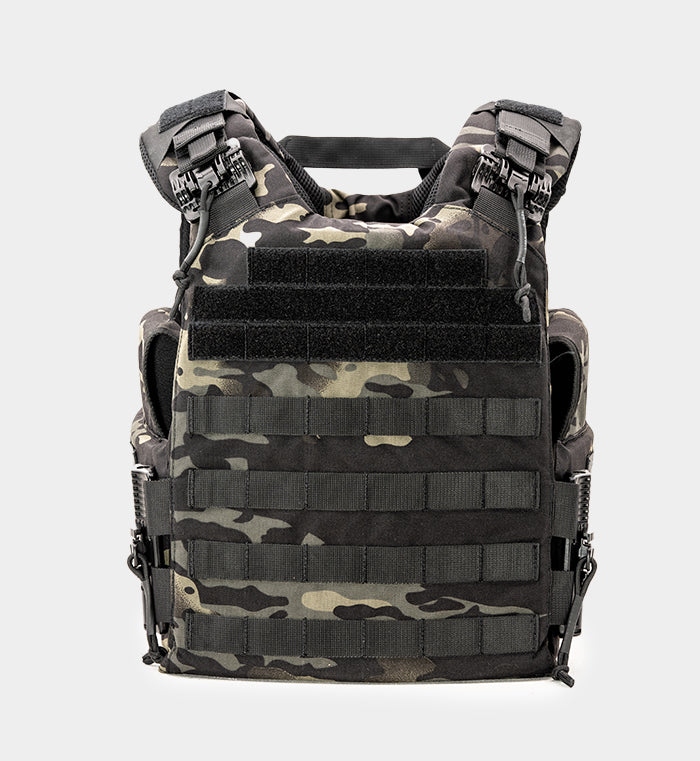 Quadrelease 2.0 Tactical Plate Carrier with Armor Plates & Side Armor Bundle