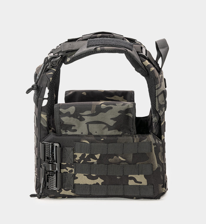 Quadrelease Ultra 2.0 11x14" Tactical Plate Carrier with Level 3A Soft Armor Bundle