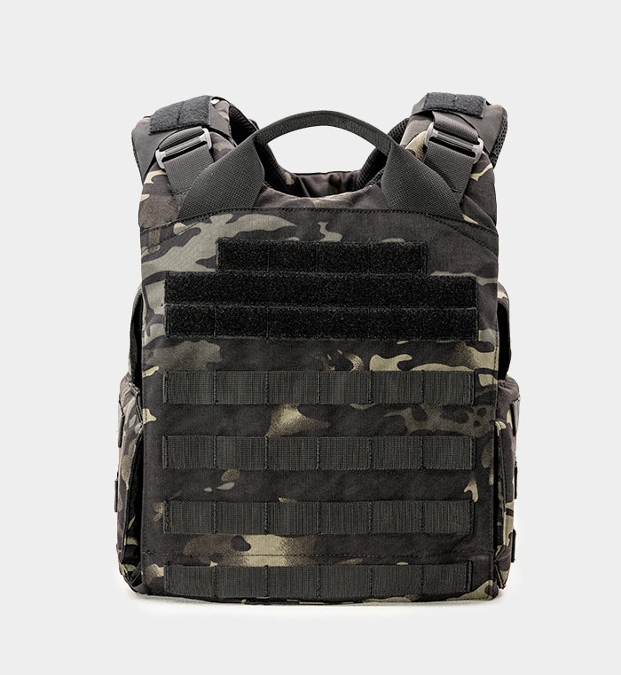 Quadrelease Ultra 2.0 11x14" Tactical Plate Carrier with Level 3A Soft Armor Bundle