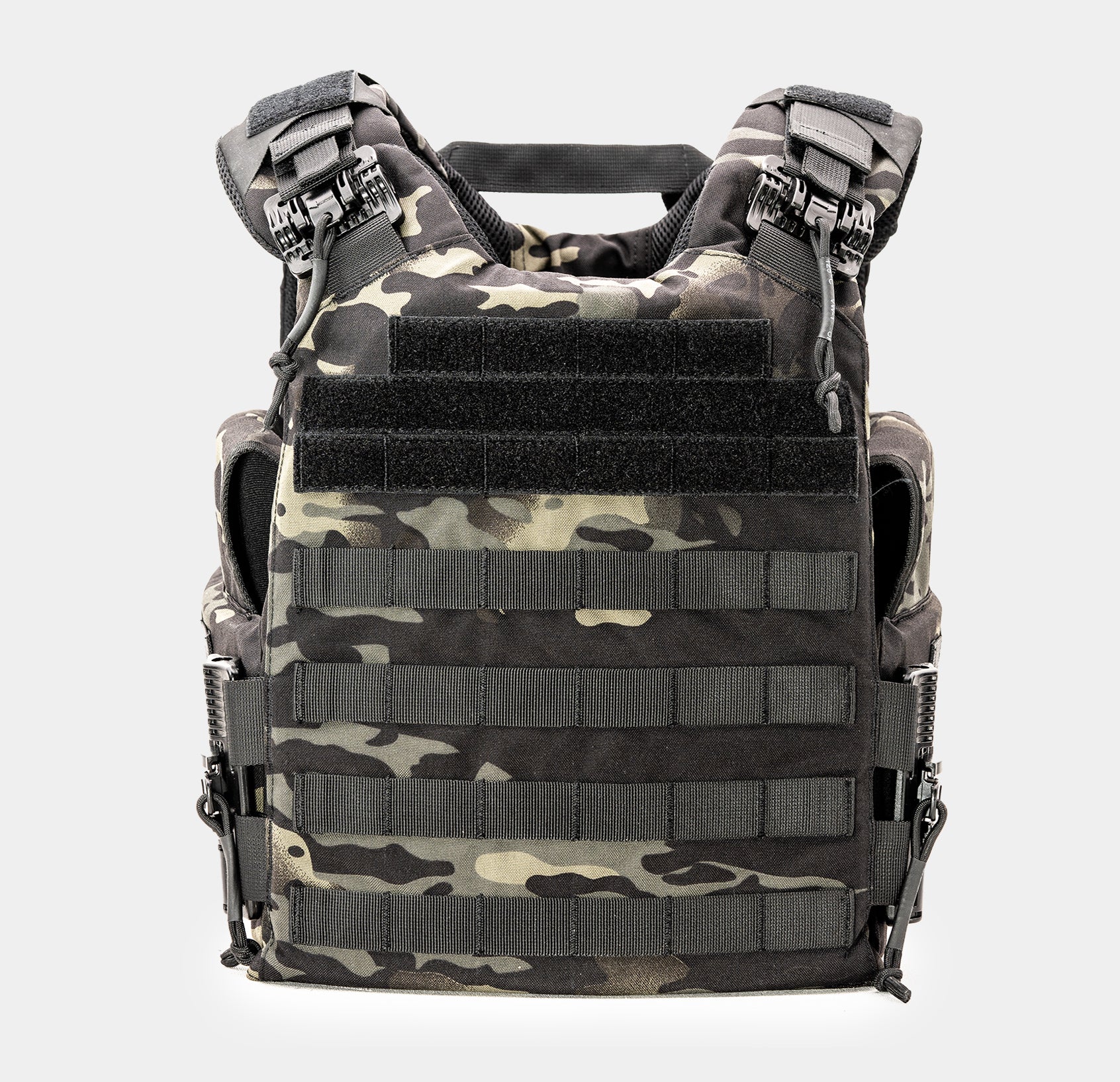 Quadrelease 2.0 Tactical Plate Carrier — angled view — Ace Link Armor