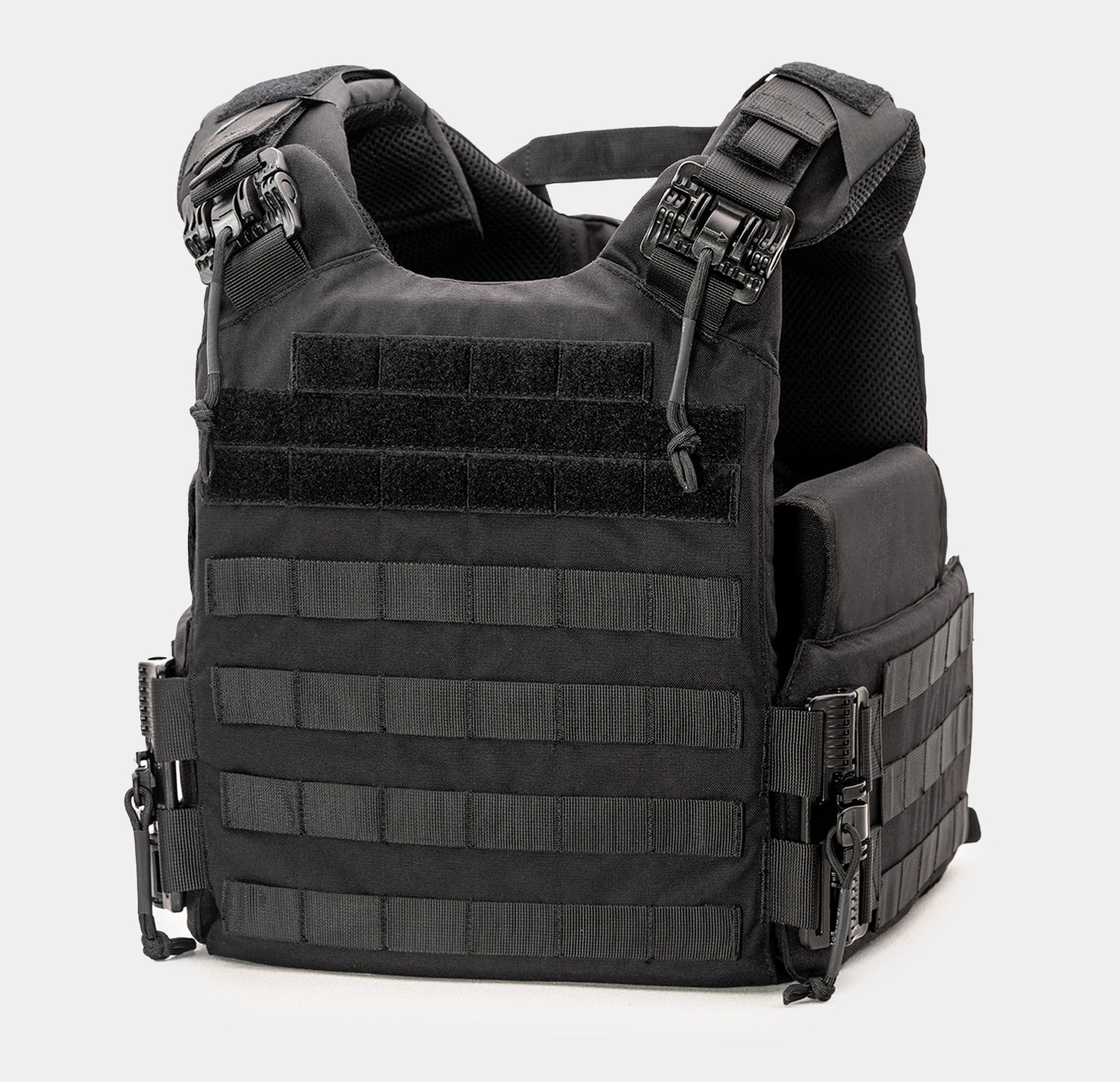 Quadrelease 2.0 Tactical Plate Carrier — cummerbund detail — Ace Link Armor