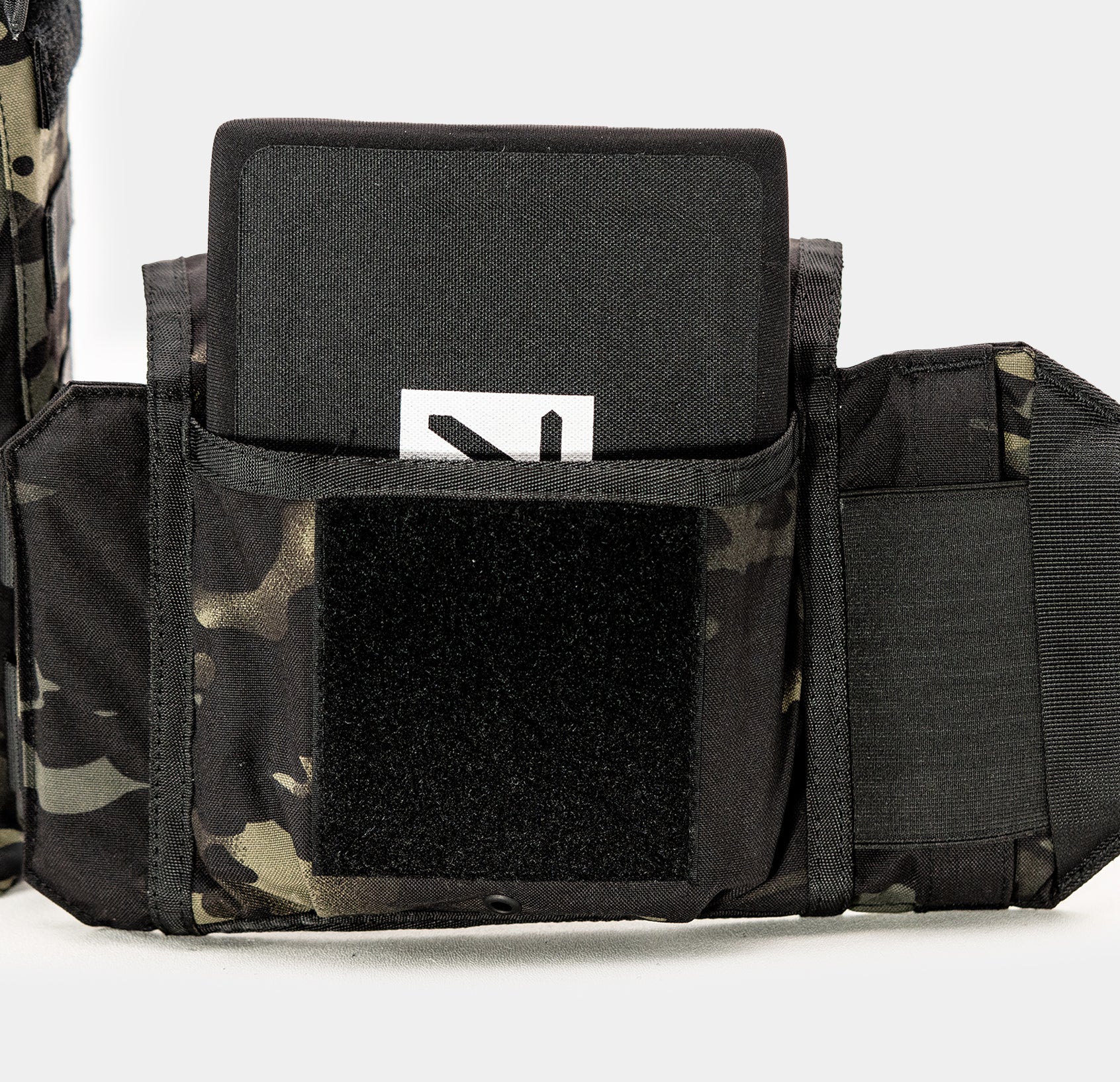 Quad Ultra 2.0 Plate Carrier for 11x14 Armor Plates — interior view — Ace Link Armor