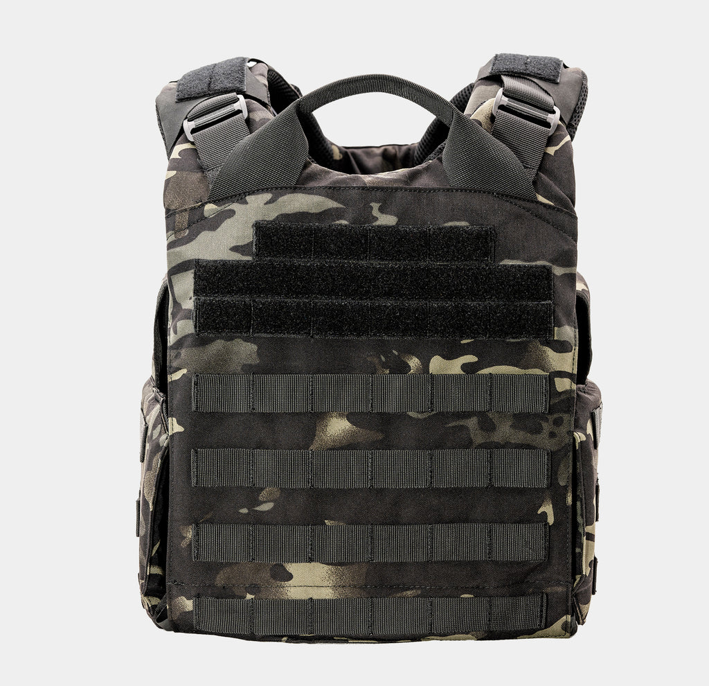 Quadrelease 2.0 Tactical Plate Carrier — shoulder strap detail — Ace Link Armor