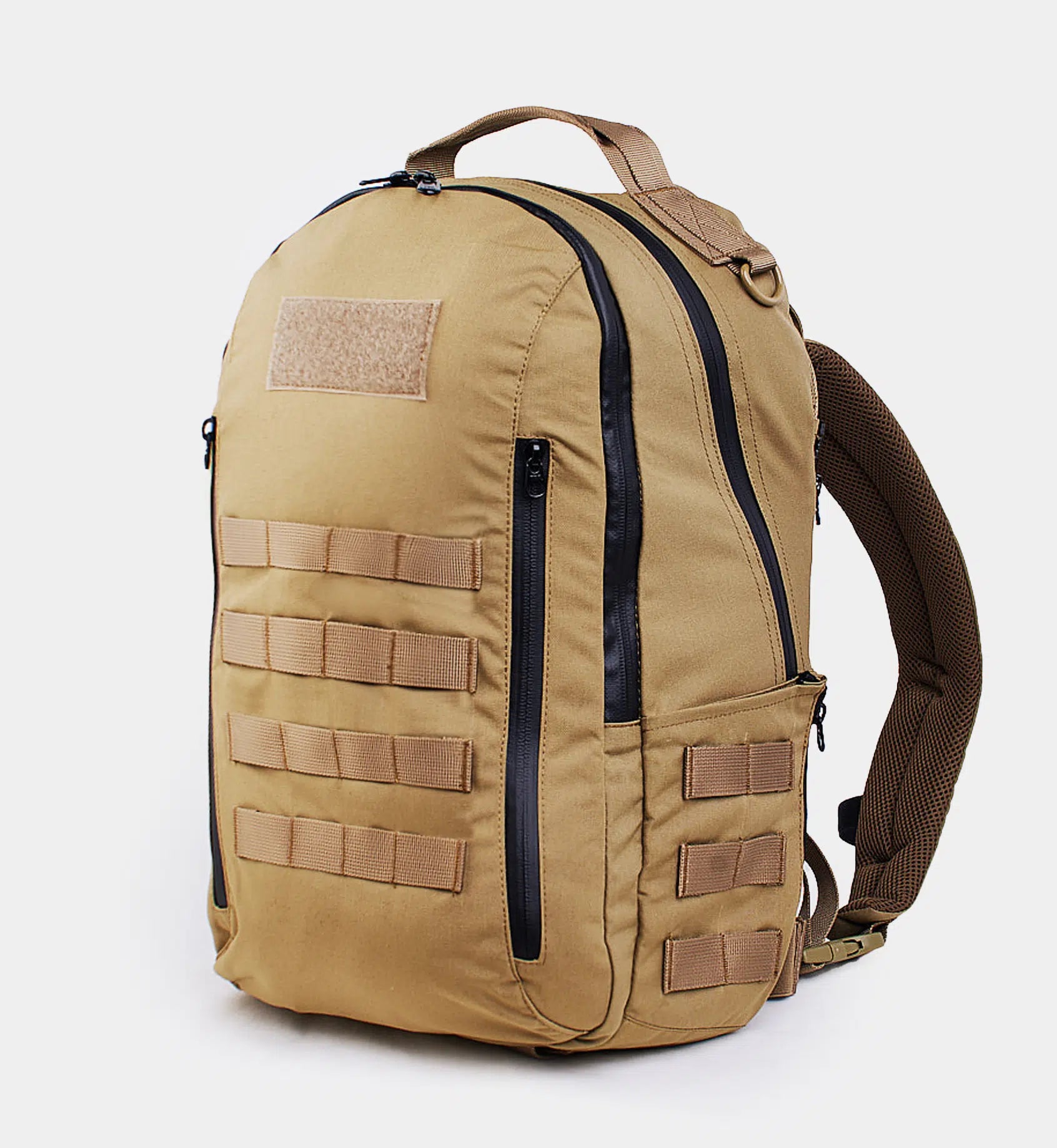 Rapid Deploy Bulletproof Backpack Bundle — Coyote Brown view — Ace Link Armor